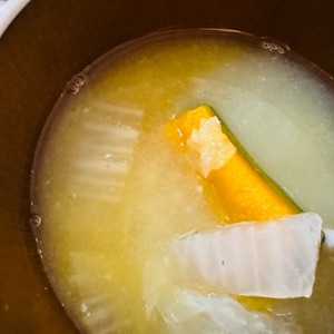 南瓜の味噌汁